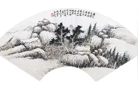 宫纱蜂趁梅 宝扇鸾开翅——书画扇漫谈图片