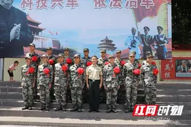 江华举行2020新兵入伍欢送仪式图片