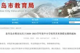 河北1市中小学寒暑假放假通知来了图片