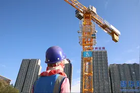 塔吊夫妻“天地对望”13年图片