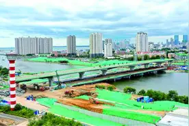 秦皇岛市海滨路东西延伸工程今年底主线计划贯通图片