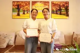 卢氏一高双胞胎姐妹考进名校！高中3年稳坐年级第1、第2宝座图片