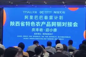阿里巴巴陕西农特产品网销对接会在西安举办 开启入驻绿色报名通道图片