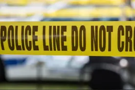 美国加州洛杉矶县2名警察遭枪击图片