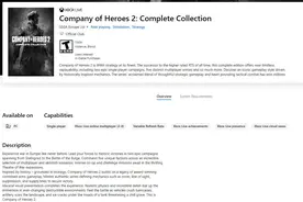 《英雄连2：完整合集》上架微软商城 登陆Windows 10、不支持中文图片