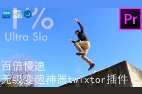 【PR教程】PR必装插件twixtor无级变速，慢速升格神器