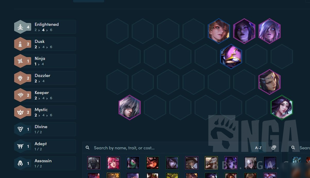 云顶之奕s4忍者阵容阵容攻略（云顶之弈S4赛季忍者阵容怎么搭配 最新忍者阵容运营思路解读）