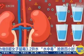 深圳：为做B超女子猛喝3.2升水，“水中毒”抢救四小时！视频封面