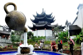 江西婺源：悬壶亮相诚邀游客来“品茶”图片