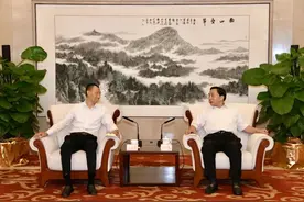 马明龙会见中国二重、国机重装董事长韩晓军一行图片