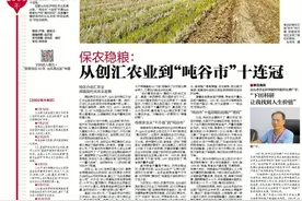 特区40年轮丨2000：保农稳粮，从创汇农业到“吨谷市”十连冠图片
