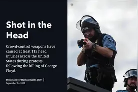 专挑脑袋打 美国警察暴力狠手遭曝光图片