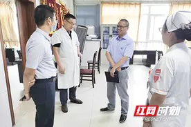 株洲市伤科医院新任党委书记、院长走访各科室图片