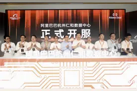 开服啦！全球规模最大的全浸没式液冷数据中心——阿里巴巴浙江云计算仁和数据中心今天在余杭钱江经济开发区落成图片