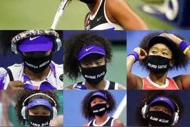 “平权斗士”大坂直美：讲述黑人故事，她继承了小威的性格图片