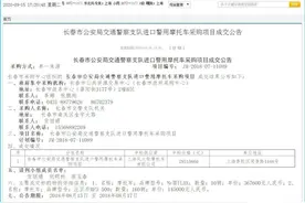 快评丨36万一辆警用摩托，贵不贵对不对？图片