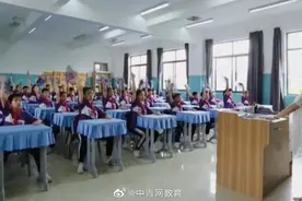 高一学生课间操跳出网红款！网友：这才是青春啊……图片
