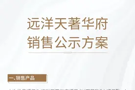 最新 | 南山远洋天著已重新开放认筹，此前或因仅售前期客户被锁盘图片