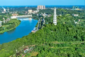 历史遗址和自然景观完美融合，四川内江塔山公园值得你来打卡图片