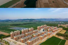 震撼对比！16张图，全景记录一个滩区村庄的涅槃图片