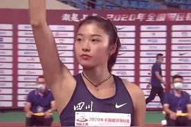 四川富顺女孩夺得全国女子100米栏冠军图片