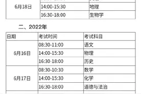 云南省初中学业水平考试时间调整图片