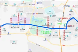 四川自贡将投运一条公交免费摆渡线 缓解G348道路改造期间交通拥堵问题图片