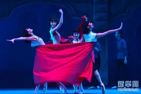 第十二届中国舞蹈“荷花奖”舞剧评奖演出在沪举行图片
