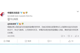 8人菲律宾出发韩国中转回国被确诊，东航MU5042被熔断图片