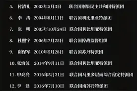 缅怀！30年来16名中国维和官兵牺牲，名单公布图片