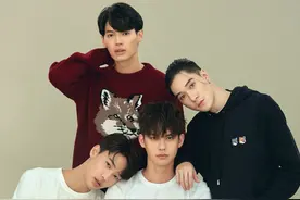 泰版《流星花园》男主时尚大片 全员180以上美男图片