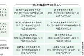 本月起海口婚孕检查免费：女性31项、男性22项，免费全额达790元图片