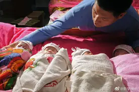 还记得分不清谁是谁的江西崇义县四胞胎姐妹吗？她们家脱贫了图片