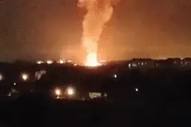 北京通州一村庄液化气罐爆炸，现场无人员伤亡图片