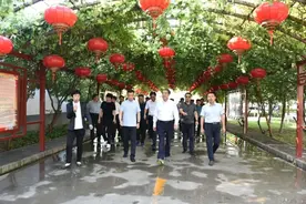 县长苏雷芳带队赴邱县观摩人居环境和乡镇机构改革工作图片
