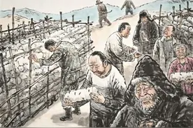 青背村里的“新货郎”图片