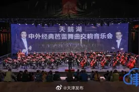《天鹅湖——中外经典芭蕾舞曲交响音乐会》奏响津门图片