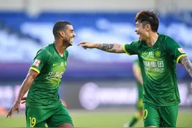 悬！国安队差点儿又被“绝平”，足协杯首轮2比1战胜青岛队图片