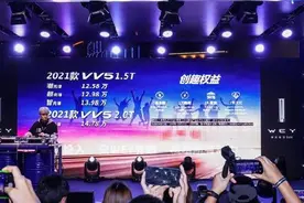 WEY旗下2021款VV5正式上市图片