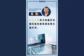 权威访谈丨朱民：科技创新夯实双循环根基图片