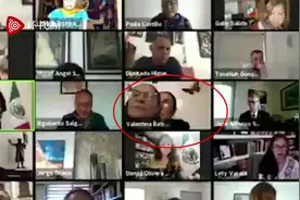 尴尬！墨西哥女议员用照片参加视频会被发现图片
