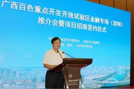 广西百色试验区延揽投资者共建面向东盟金融科技城图片