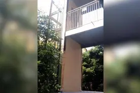 四川一旧小区加装电梯跳开二楼住户，专家认为没安全问题图片