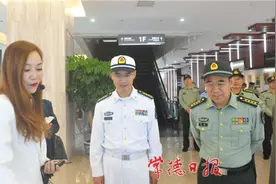 常德军分区领导调研市规划展示馆图片