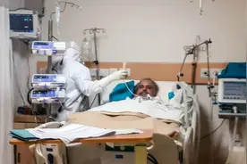 印度87岁新冠患者尸体被老鼠啃咬 眼睛、耳朵均被咬坏图片