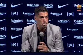 下次再见，已是死敌！苏亚雷斯哽咽告别巴萨，梅西送行图片