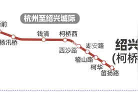 杭绍城际列车来了！未来萧山直达绍兴仅15分钟图片