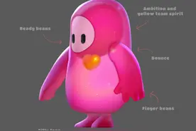 《糖豆人》官方疑似就诡异内骨骼图分歧 放出新图灵异妖精化图片