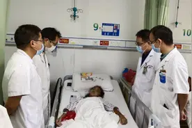 单车把手直插胸腔！13岁女孩命悬一线被成功抢救图片