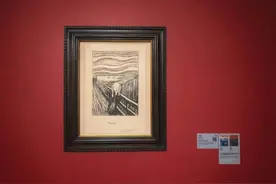 蒙克《呐喊》来了！一张“惊悚脸”让人觉得不安的世界名画，是怎样诞生的？图片